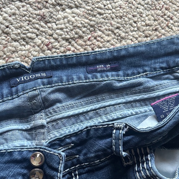 Vigoss Chelsea Slim Boot plus size 24 length 31 - Picture 3 of 6